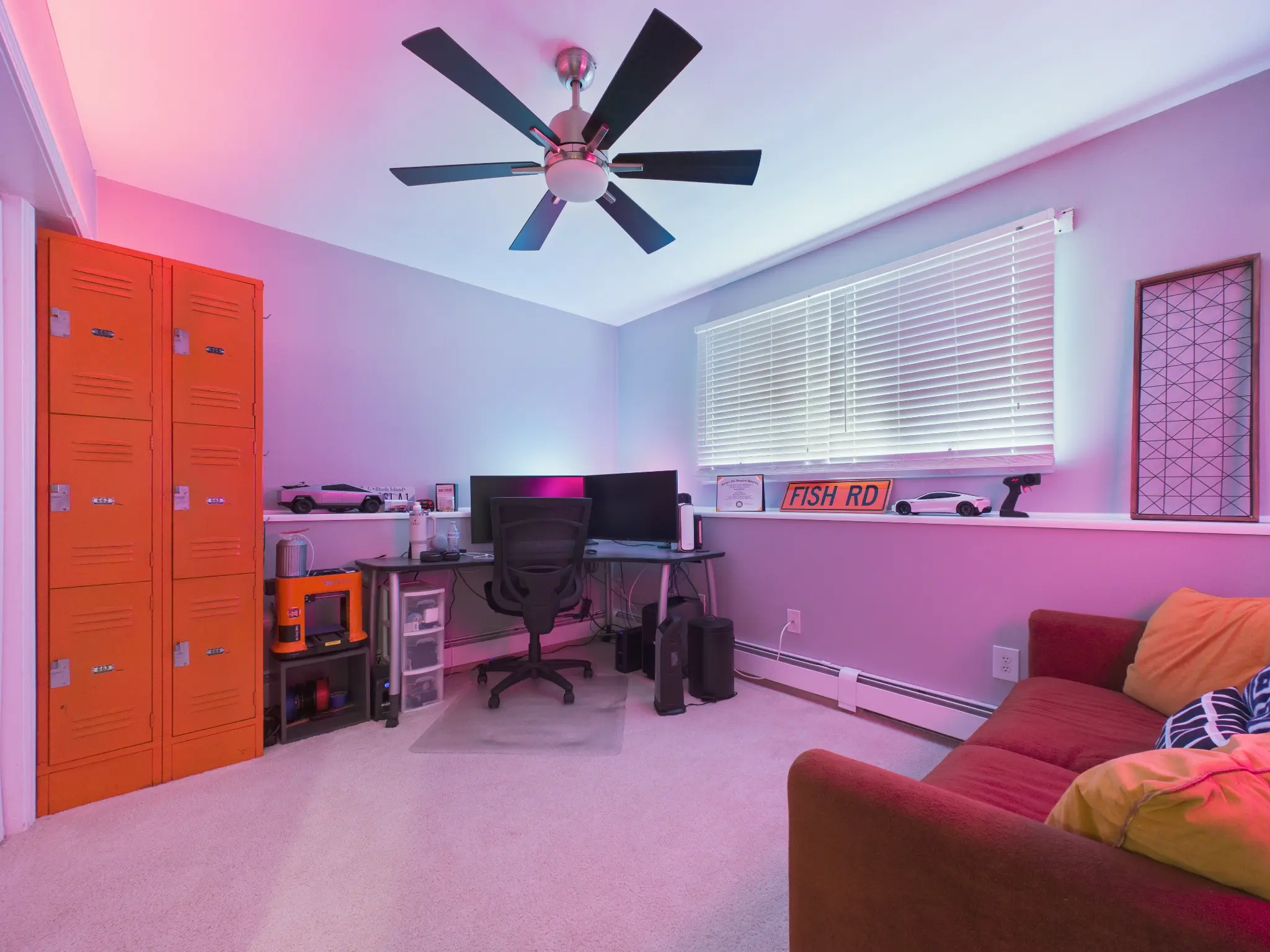 Secondary home office listing photography sample
